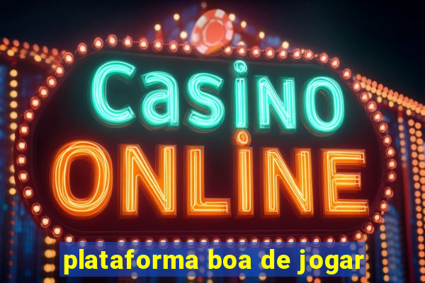 plataforma boa de jogar